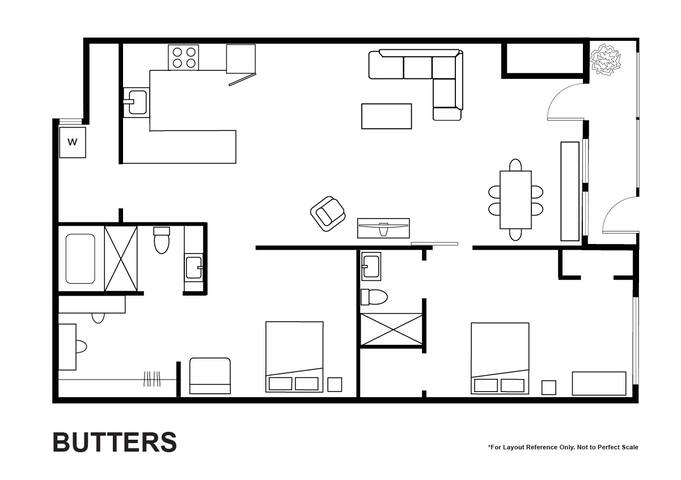 designed with ❤2BR2Bath@ 4 mins to City Hall MRT gallery image 4