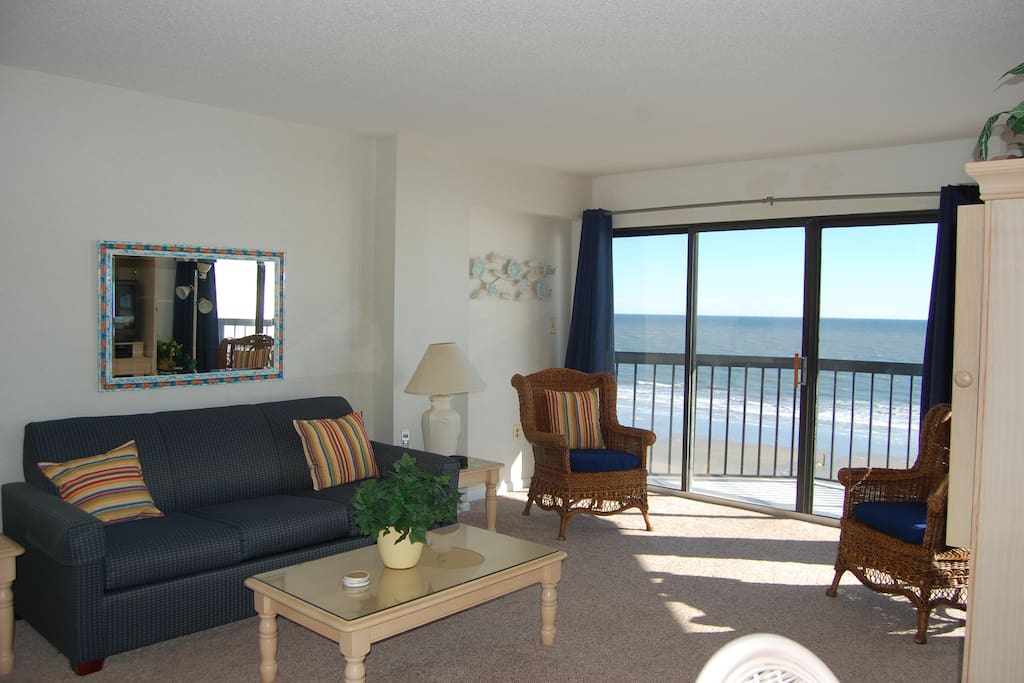 Oceanfront Living Room