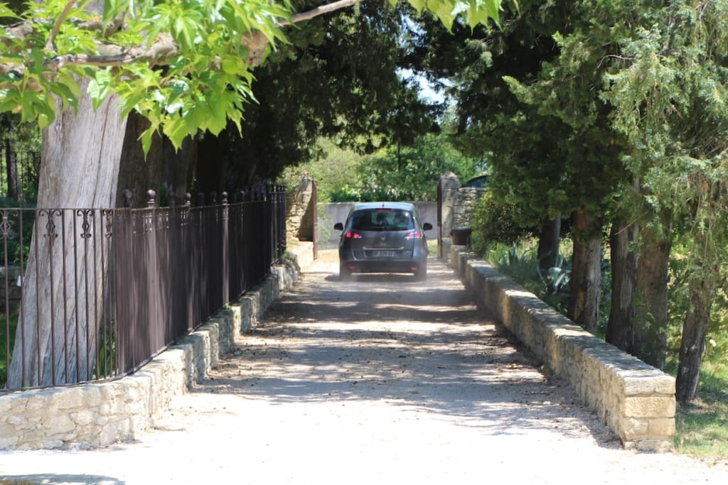 Secure property with remote controlled gates