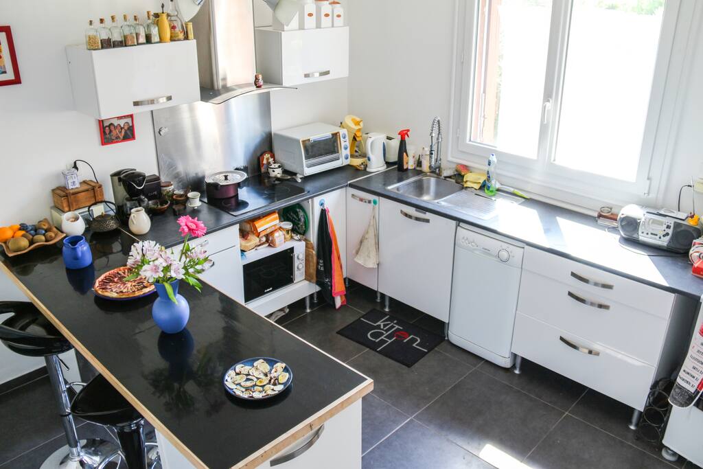 cuisine claire et fonctionnelle