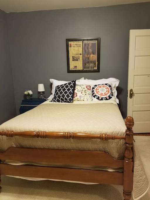 Bedroom with the double bed