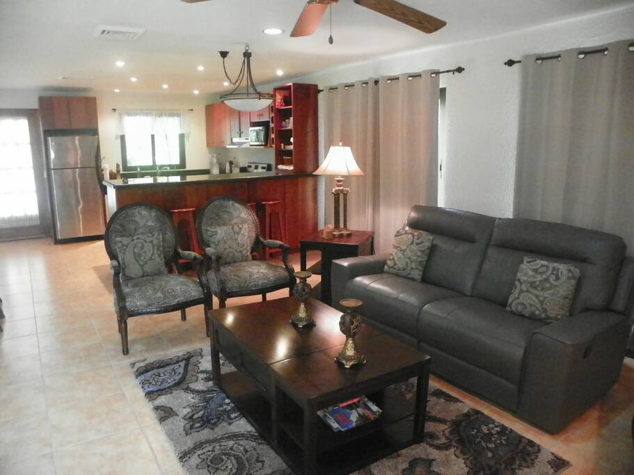 Living room with TV