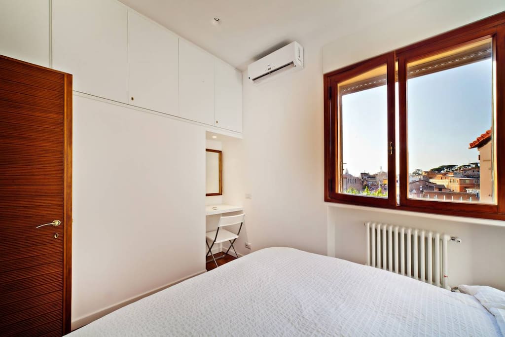the bedroom
