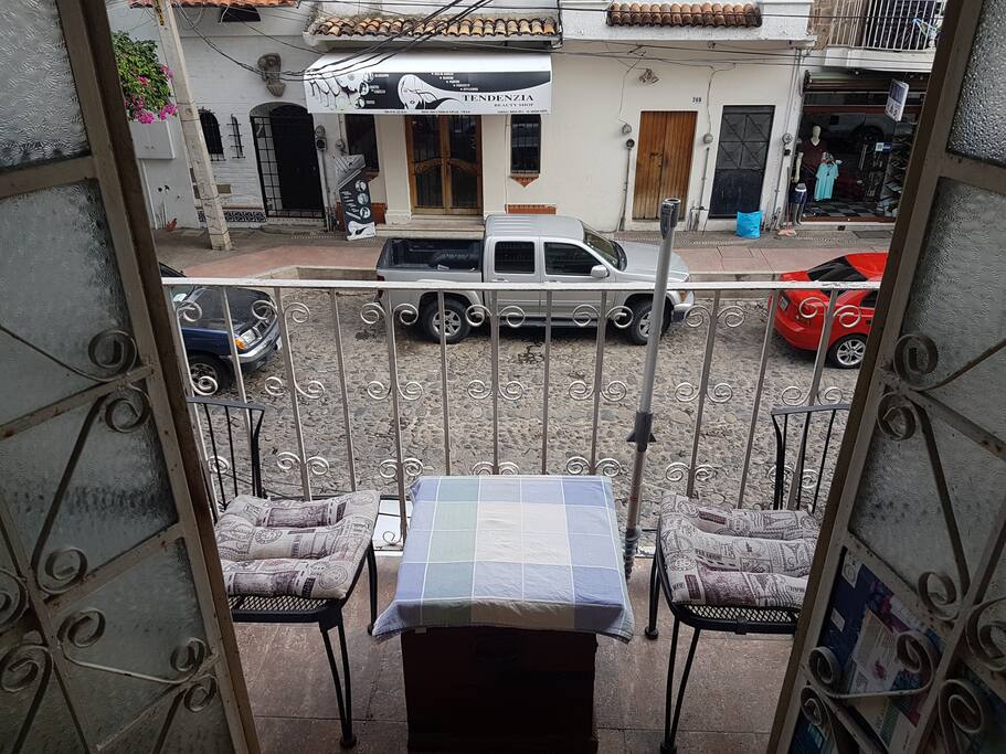 View from the balcony / Vista desde el balcon