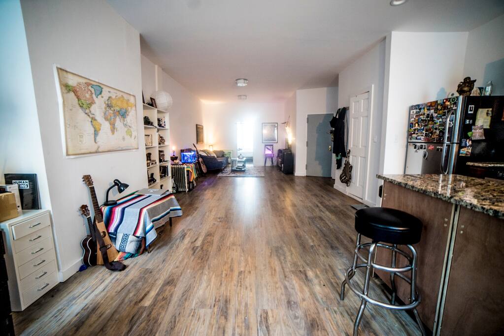 Spacious, open floor plan