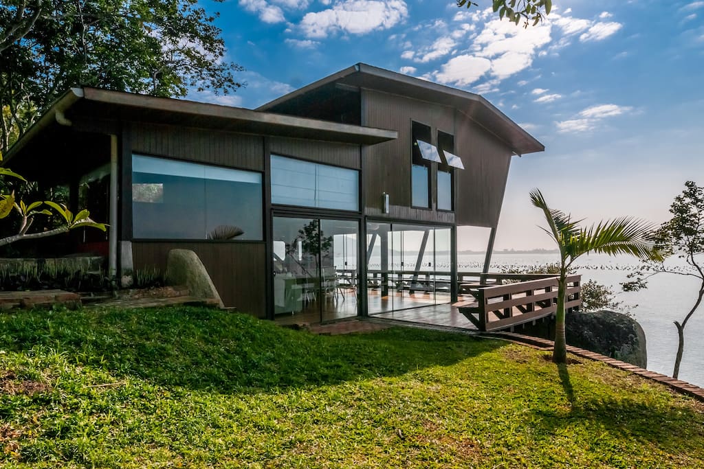 View of the beach house