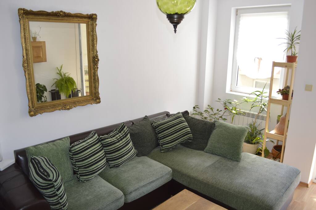 living room sofa-bed for 2 people