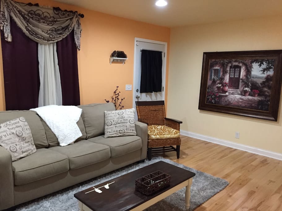 Open living room
