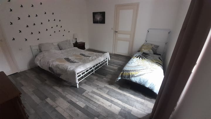 Soba 1  s 1 sklopivim krevetom. 