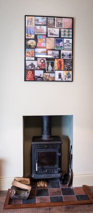 Living Room Log Burner