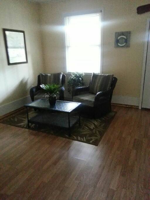 Sitting area in great room
