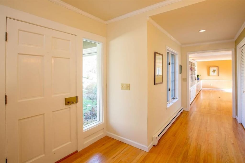The morning light in the house