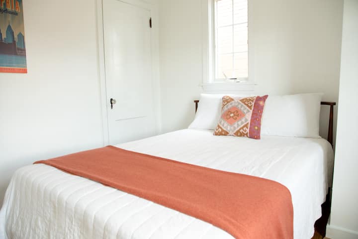 Guest Room #2 with full sized bed.