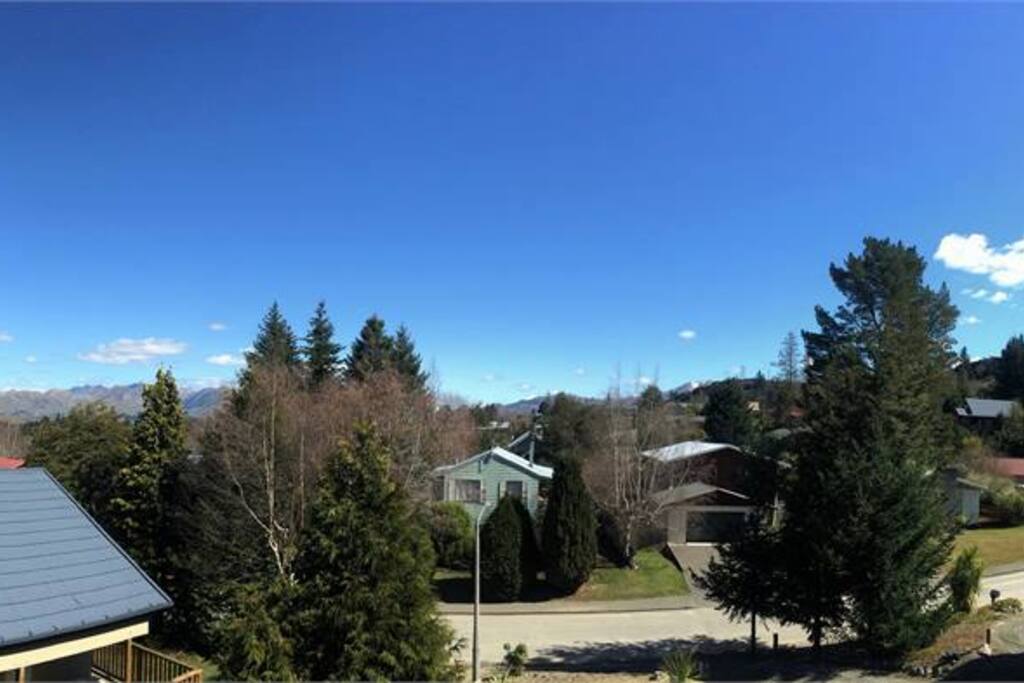 Enjoy the view from the balcony
