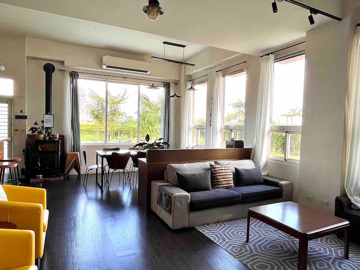 House Good Stuff 80, Yilan B&B No. 1758, detached villa, board games, KTV, Switch, BBQ, electric…