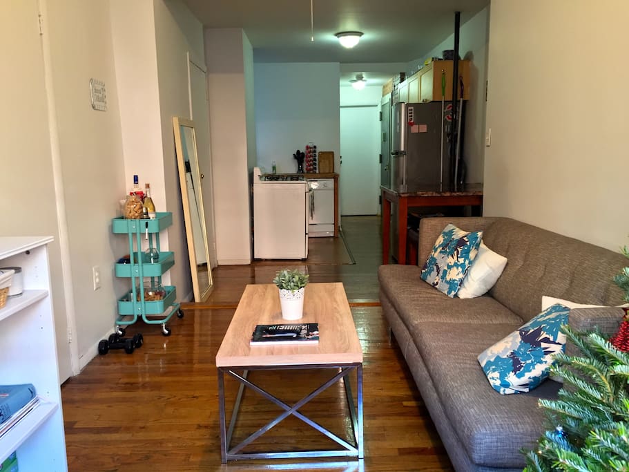 Living area from the window - great laptop space to netflix n chill
