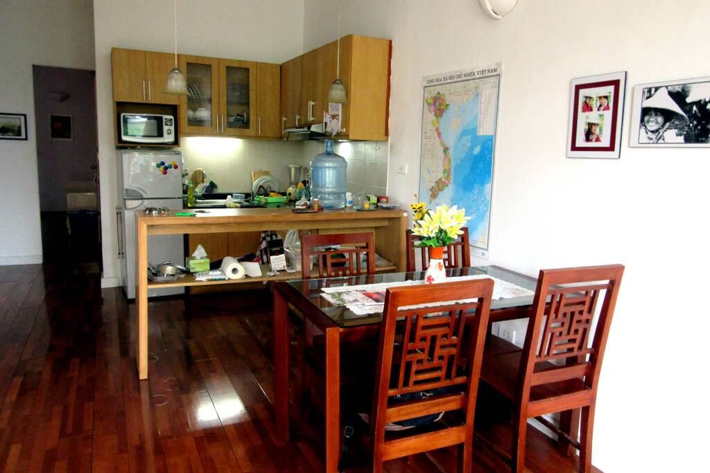 Kitchen well furnised