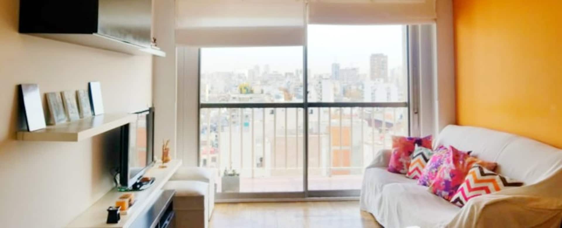 Apartamento de 1 quarto mobiliado em Almagro