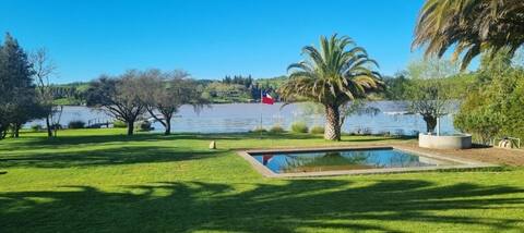 Casa Rapel sitio plano con playa