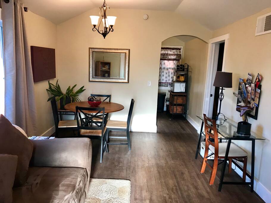 Cozy means all this packed into 644 ft sq.
