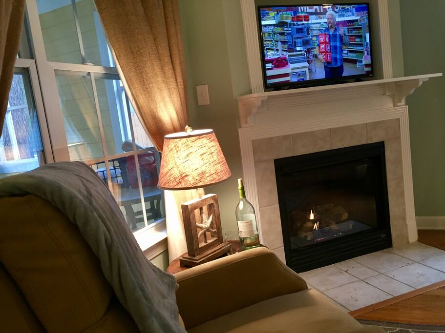 Gas fireplace