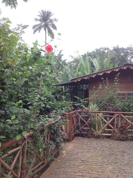 vista da entrada