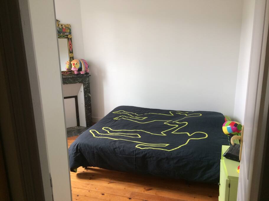 Vue de la chambre.