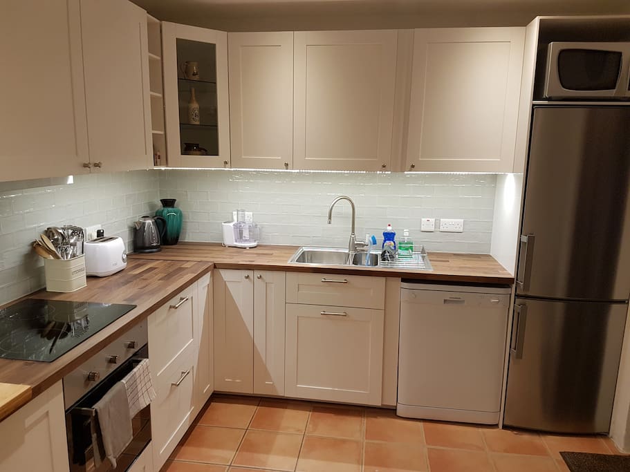 Modern fitted kitchen