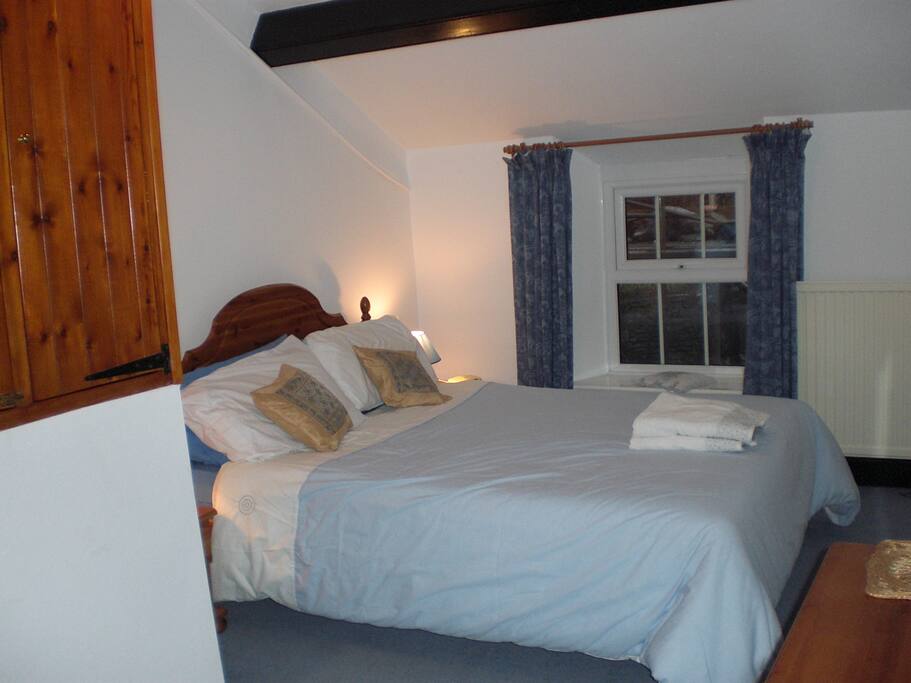 Sleeping area of double room