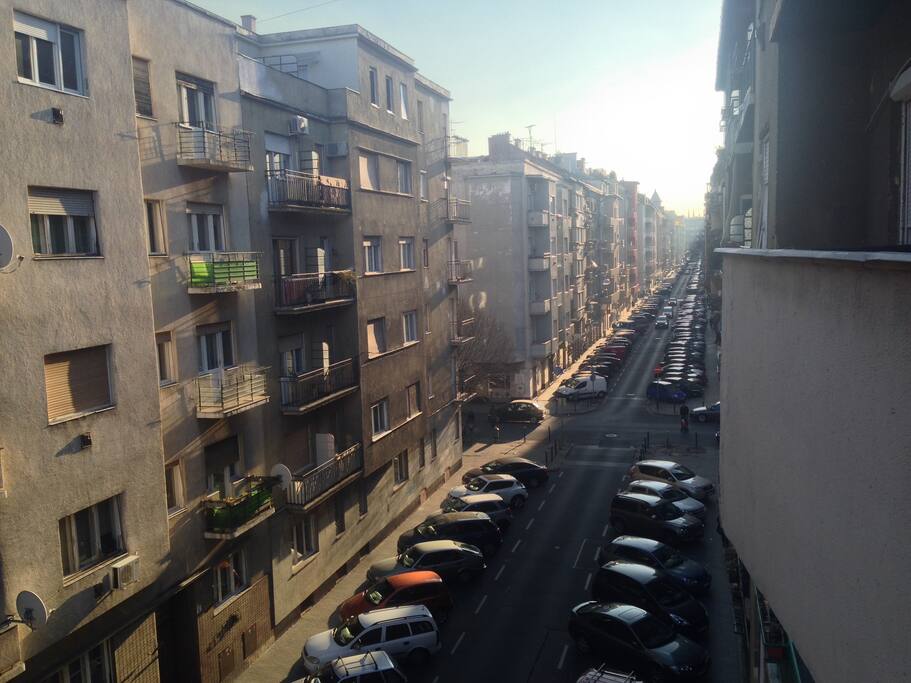 View from one of the Balconies