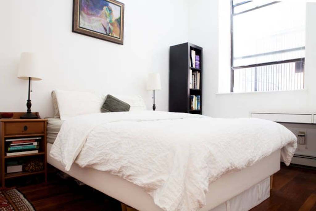 Master bedroom with Queen size bed