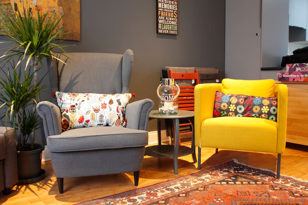 Modern armchairs