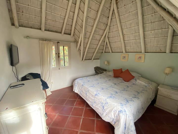 Ზემოთ მდებარე მთავარი საძინებელი 