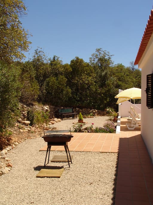 Rear BBQ terrace