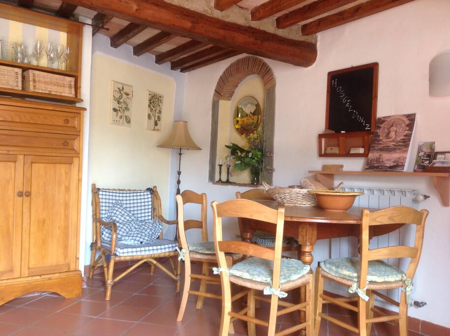 Kitchen dining area