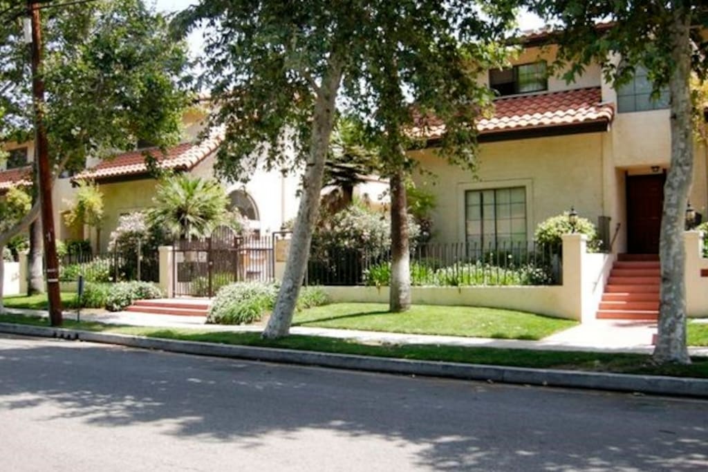 Front of Condo complex