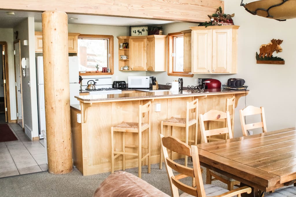 Open and roomy.