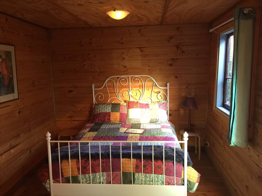 The sleeping area