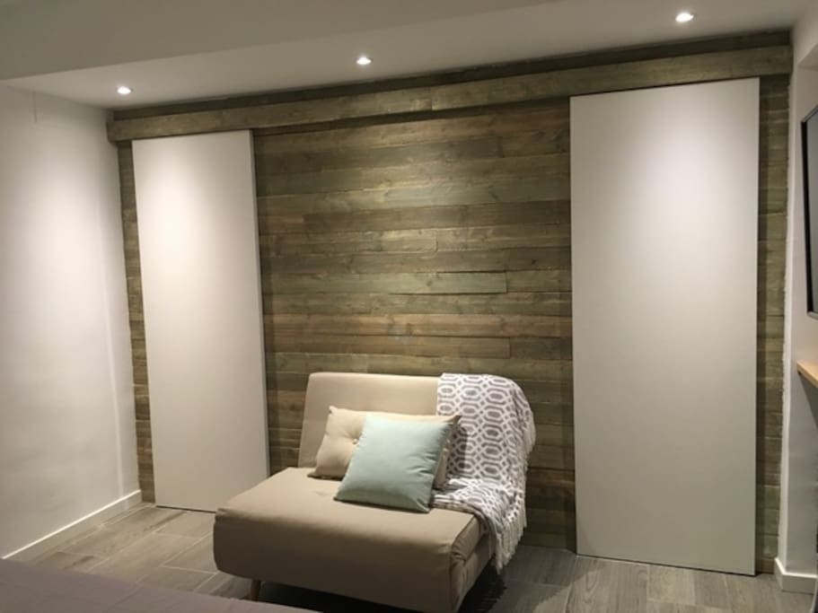 Sofa bed in bedroom (stay 3 pax)