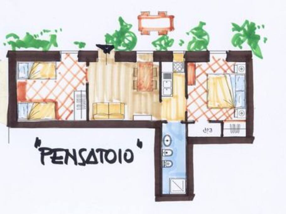 piantina appartamento