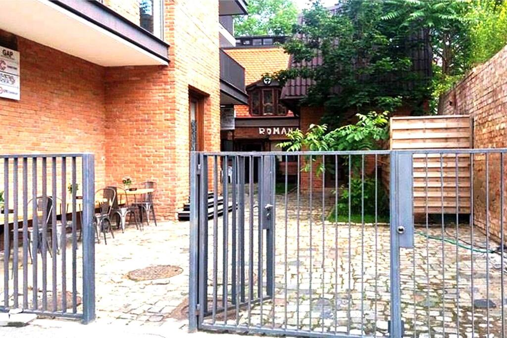 entrance