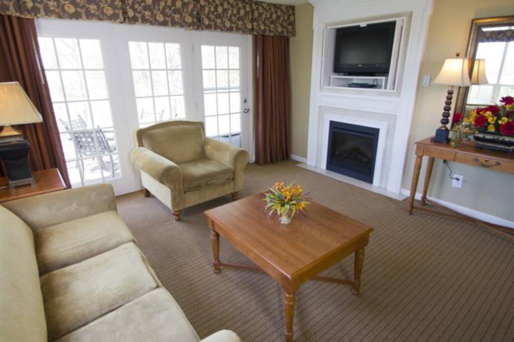 Decor varies with building