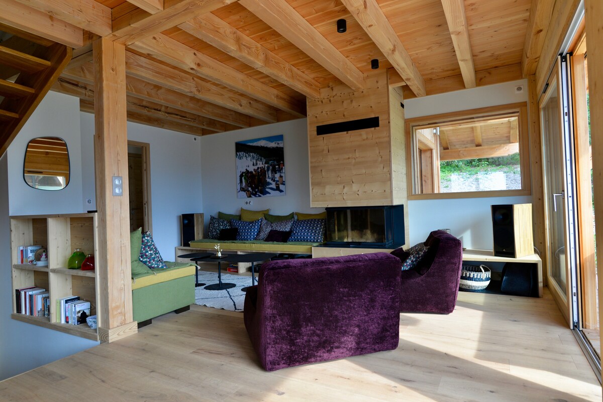 Airbnb performant: Luxury chalet with beautiful views near slopes à Arâches La Frasse