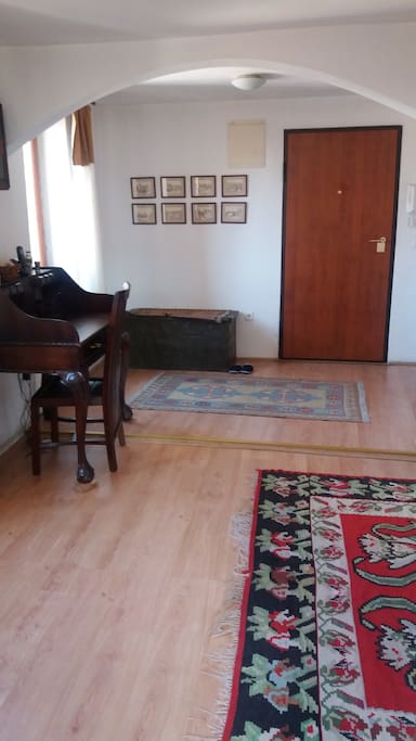 Hall and main door