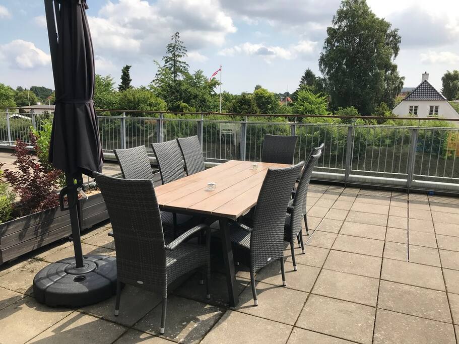 45 m2 terrasse