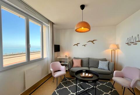 Top Airbnb: "La Maison" • Sea • Garden • Exceptional view in Ambleteuse