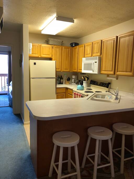 Fully equipped Kitchen.