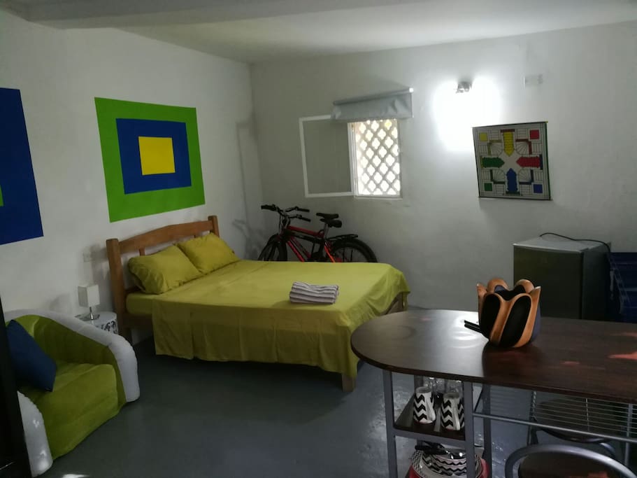 Your studio, nice and quiet