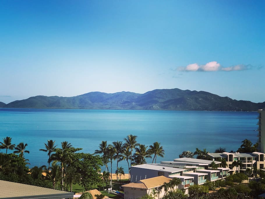 The view from the balcony