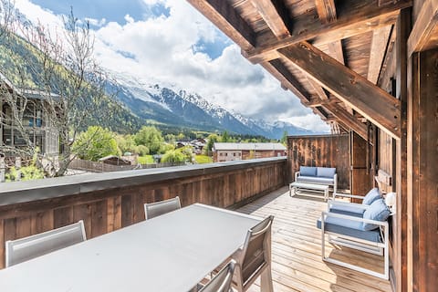 Grand Paradis B14 - Modern with Mont Blanc view
